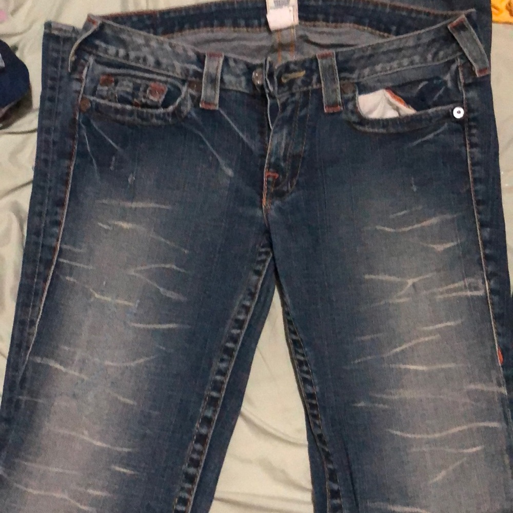 True religion Johnny jeans size 31 can fit 30